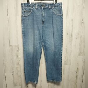 Prison Blues Men's Work Jeans Tag 40x32, actual 38x30